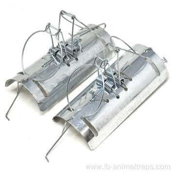 Galvanized Anti-Rusty Easy Set Metal Tunnel Mole Trap